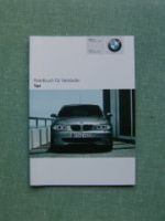 BMW Handbuch für Verkäufer 1er E87 2006 116i-130i+118d+120d