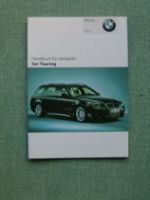 BMW Handbuch für Verkäufer 5er Touring E61 2005 +Individual