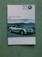 BMW Handbuch für Verkäufer Z4 E85 Roadster +Individual 2006