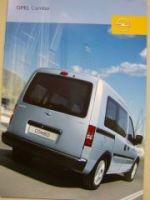 Opel Combo Prospekt Juli 2005 NEU