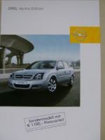 Opel Vectra Edition  +Caravan Prospekt November 2004