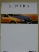 Opel Sintra Prospekt Februar 1999 +Preisliste NEU