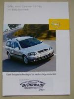 Opel Astra Caravan 1.6 CNG mit Erdgasantrieb Juli 2003