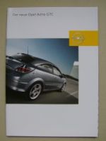 Opel Astra GTC Prospekt Februar 2005 NEU