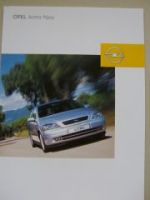 Opel Astra Njoy Prospektblatt Dezember 2002