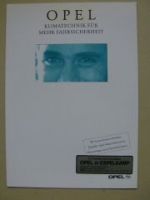 Opel Klimatechnik Prospekt April 1996