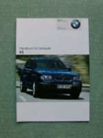 BMW Handbuch für Verkäufer X3 2.5i 3.0i 2.0d 3.0d E83 2005