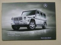 Mercedes Benz Preisliste G-Klasse BR463 Februar 2010 NEU
