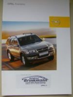 Opel Frontera Prospekt Juli 2003  +Preisliste