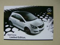 Opel Corsa D Limited Edition Prospekt Juni 2008