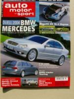 ams 13/2003 BMW 325Ci Cabrio E46, Audi RS6, Cadillax XLR,SRX