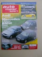 ams 15/2004 BMW 530d Touring E61, M5 E60, 1er Reihe E87