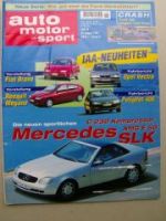 ams 18/1995 Mercedes R170 SLK, Vectra B, Crash Audi A8 VW Polo,