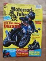 Motorradfahrer 8/2002 Yamaha Bulldog von Laaks, Yamaha XV, Honda VR 1000 Firestorm vs. Aprilia Falco SL 1000