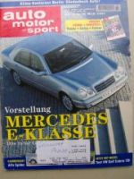 ams 7/1995 W210, BMW 540i E39, LS400,Calibra 2.0, Proton