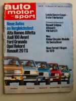 auto motor & sport 26/1977