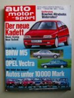 ams 21/1988 BMW M5 E34, Panda, 2CV,Fiat 126, Lada,Alto