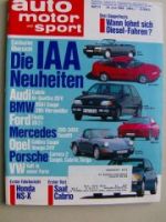 ams 14/1989 BMW 850i E31, 318iS E30,Hondas NS-X