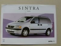 Opel Sintra Van Prospektblatt Niederlande Februar 1998