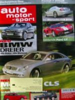 ams 18/2004 Mercedes CLS BR219, CLK DTM, BMW 120d E87