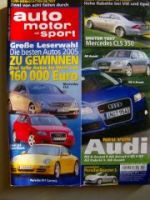 ams 22/2004 Porsche Boxster S, CLS 350 BR251,Lotec Sirius