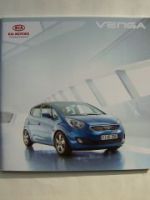Kia Venga Prospekt +Preisliste Dezember 2009 NEU