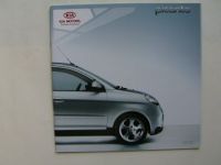 Kia picanto Prospekt September 2009 +Preisliste NEU