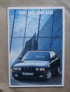 BMW 520i 525i 530i 535i E34 Prospekt im März 1988