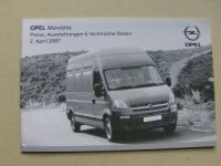 Opel Movano April 2007 NEU