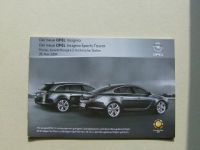 Opel Insignia +Sports Tourer Preisliste Mai 2009 NEU