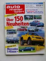 ams 25/1998 BMW 318i E46, Alfa Romeo 156 .18tS, S320 W220