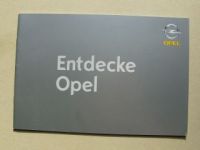 Opel Entdecken PKW NKW +ecoFLEX Prospekt August 2008 NEU