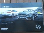 Mercedes Benz E-Klasse Coupé & Cabrio BR238 16. Juni 2017 E220d E200 E300 400 4Matic +Nightpaket