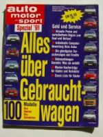 ams Spezial 1991 Gebrauchtwagen BMW E30, W124, Typ44,T3