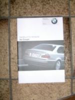 BMW Handbuch für Verkäufer 3er Coupe E46 +M3 +SMG2 2005