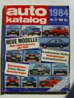 auto katalog 1984 Nr.27 M635CSI,Alpina B7 E28 Turbo,Typ44