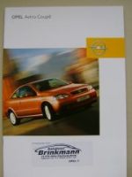 Opel Astra Coupè Prospekt Juni 2004 NEU