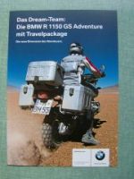 BMW Motorrad Prospekt R 1150 GS Adventure Travelpackage 2003