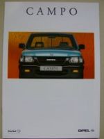 Opel Campo Prospekt Februar 1999 NEU