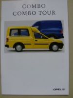 Opel Combo +Tour Prospekt Oktober 1995 NEU