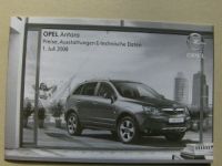 Opel Preisliste Antara Juni 2007