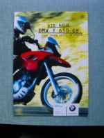BMW Motorrad R 1150 GS Enduro Preisliste 2001 NEU