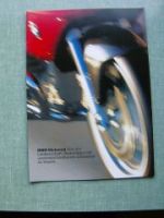 BMW Motorrad Prospekt Leidenschaft mit Charakter 1998