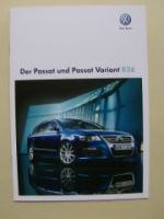 VW Passat +Variant R36 Prospekt 3C2 3C5 Oktober 2009