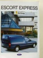Ford Escort Express Prospekt August 1993