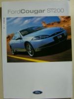 Ford Cougar ST200 Prospekt August 1999 NEU