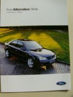 Ford Mondeo Ghia mit Premium-Paket November 2002 NEU