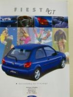 Ford Fiesta GT Prospekt Juli 1997 NEU