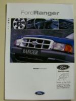 Ford Ranger Prospekt März 1999 NEU