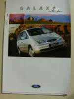 Ford Galaxy Style Prospekt November 1998 NEU